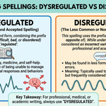 Dysregulated vs Disregulated: Which Word Is Correct?