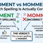 Moment vs Momment: Which Spelling Is Actually Correct?
