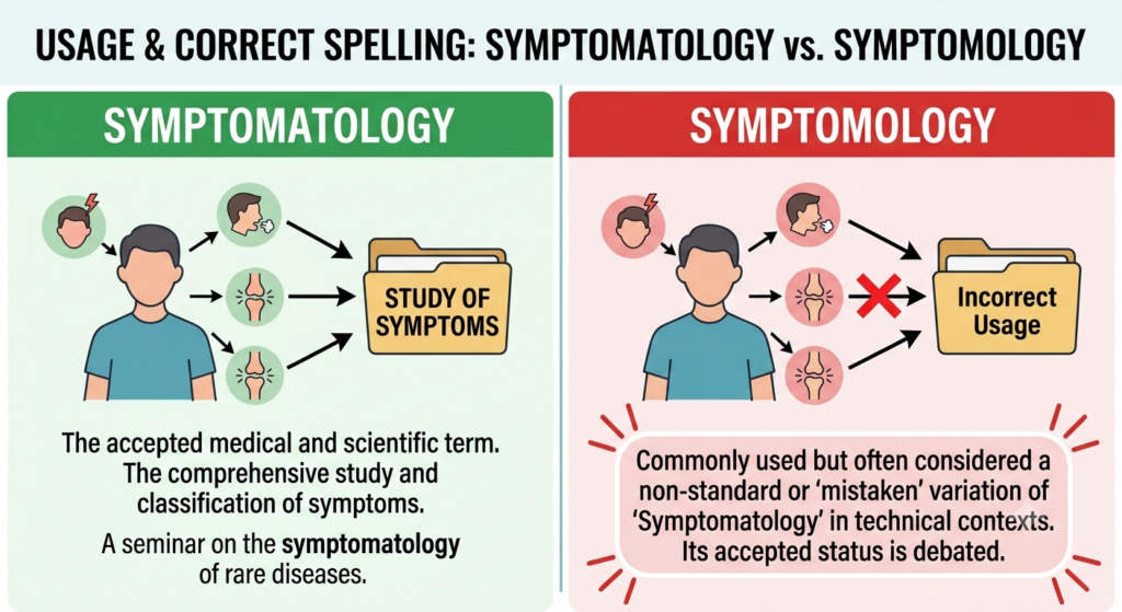 Symptomatology vs Symptomology: Which Term Should You Use? Symptomatology vs Symptomology: Which Term Should You Use?