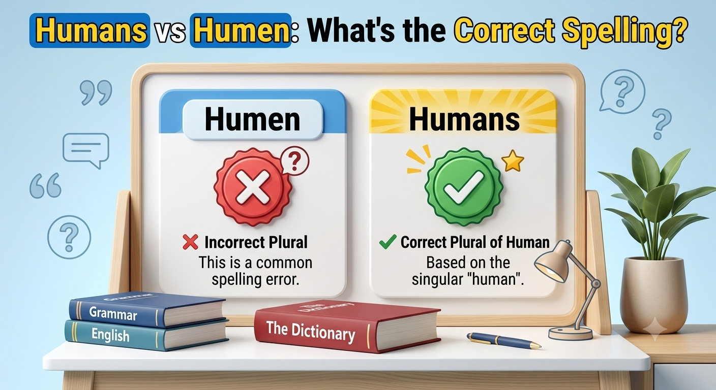 Humans or Humen: What Is the Correct Plural of Human?