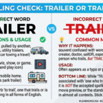 Trailer vs Trailor: Which Spelling Is Correct?