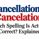 Cancellation vs Cancelation: Which Spelling Is Actually Correct? Explained